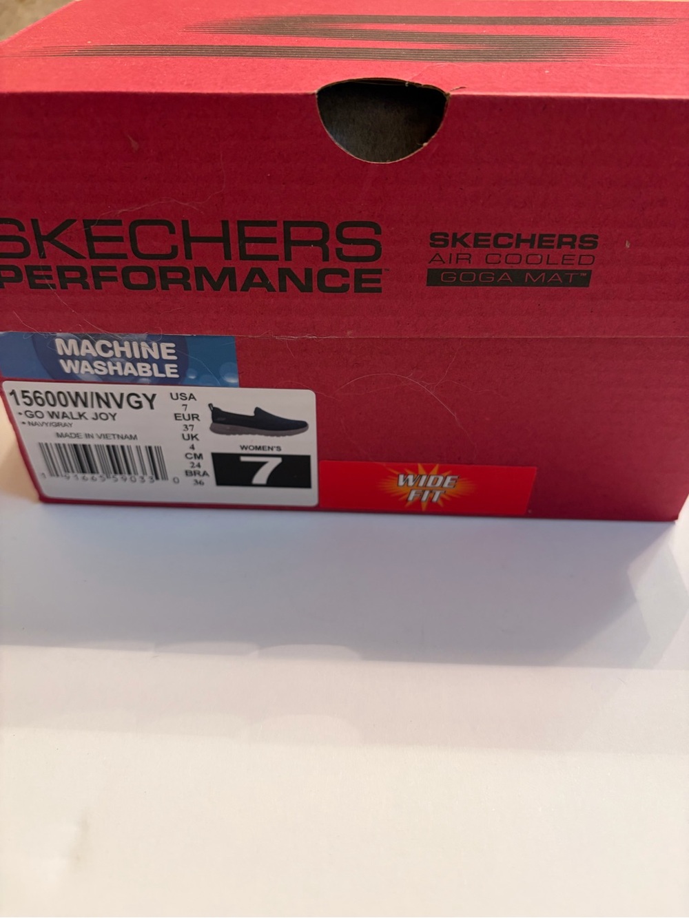 Skechers Performance Women’s Go Walk Joy Casual Sneakers - Navy - Picture 12 of 12